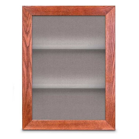 United Visual Products Outdoor Enclosed Combo Board, 42"x32", Black Frame/Green & Keylime UVCB4232ODB-GREEN-KEYLIME